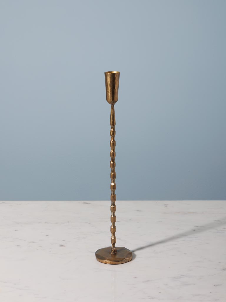 Small hand forged candlestick Cyprus - 3