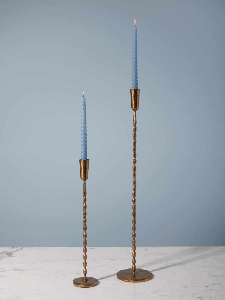 Small hand forged candlestick Cyprus - 5