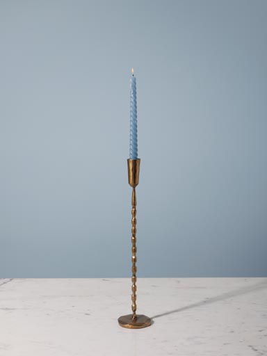 Small hand forged candlestick Cyprus