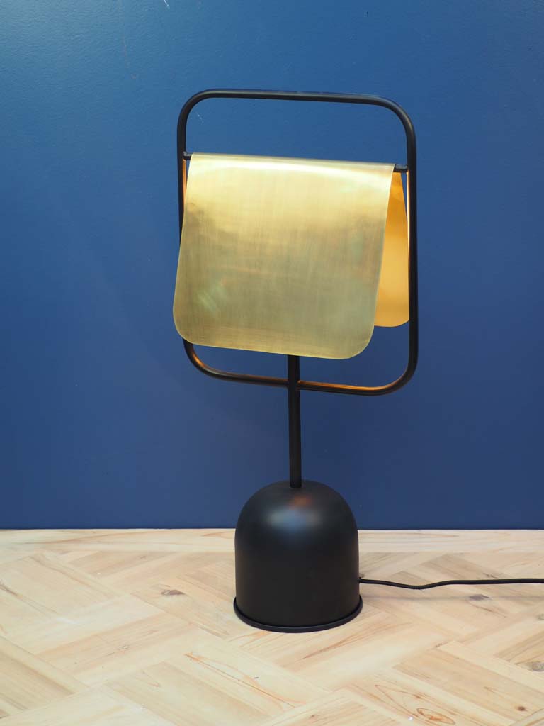 Lamp Dobrada black and gold - 1