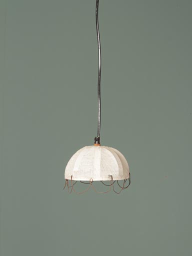 Small hanging lamp Cotton flower