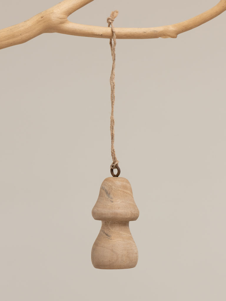 Small hanging natural mushroom - 1