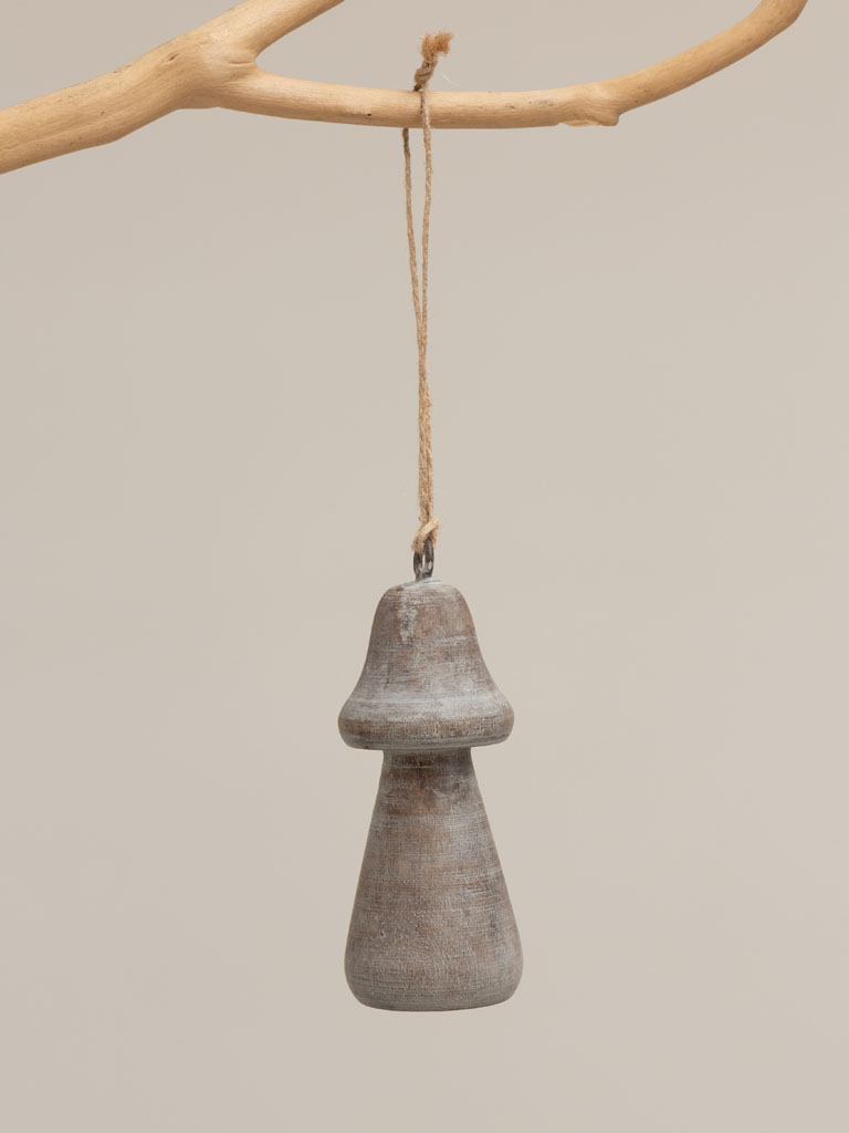 Medium hanging natural mushroom - 1
