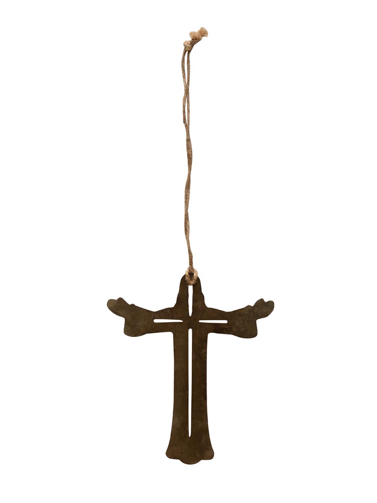 Hanging antic Christ thin metal - 2