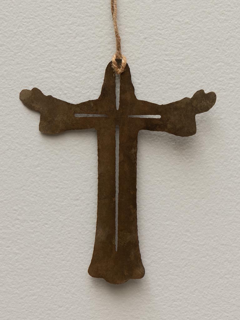Hanging antic Christ thin metal - 3