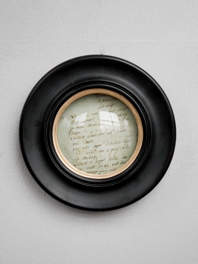 Round frame ant patina - 1