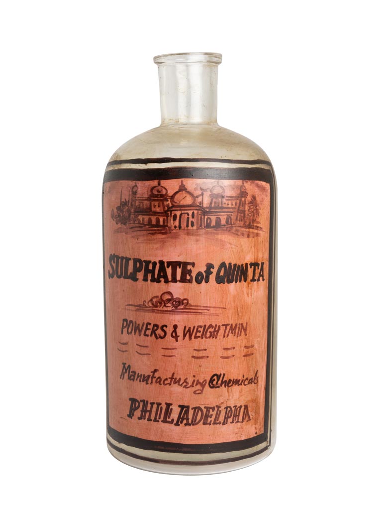 Handpainted bottle Pharmacy - 2