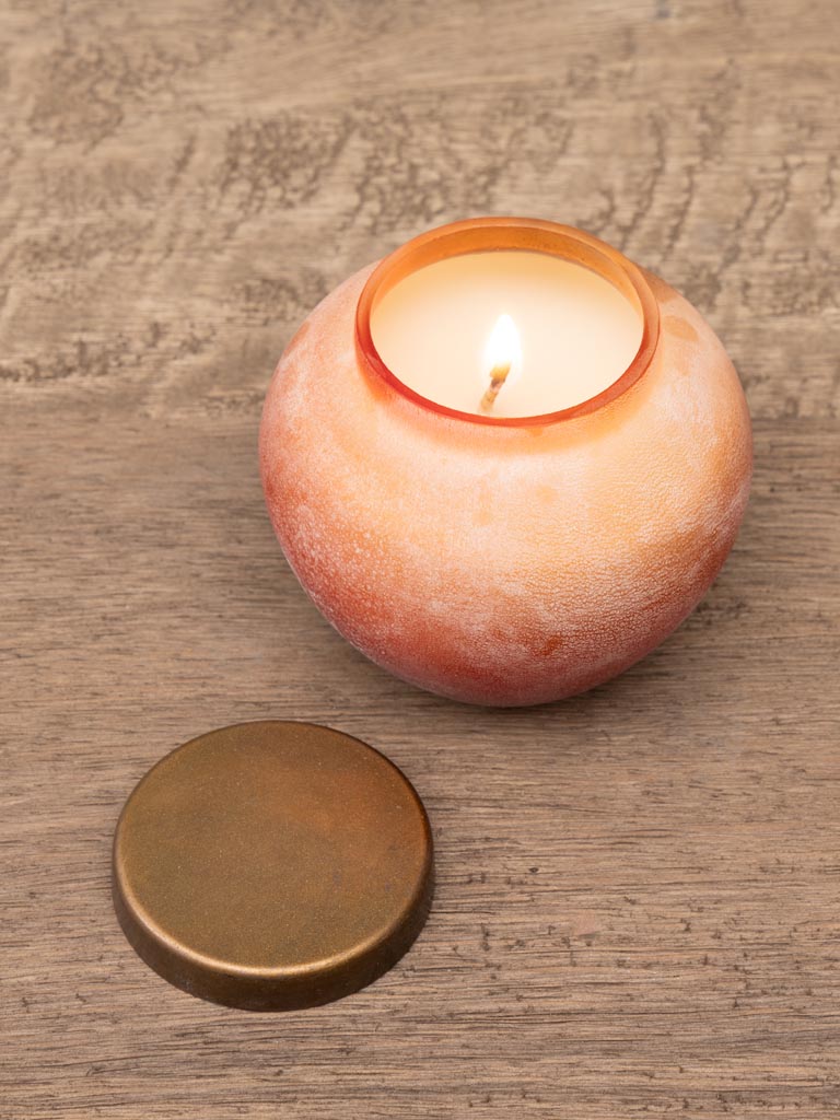 Soy wax candle in mermelade pot - 4