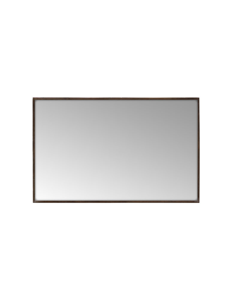 Small mirror with hammered edges - 2