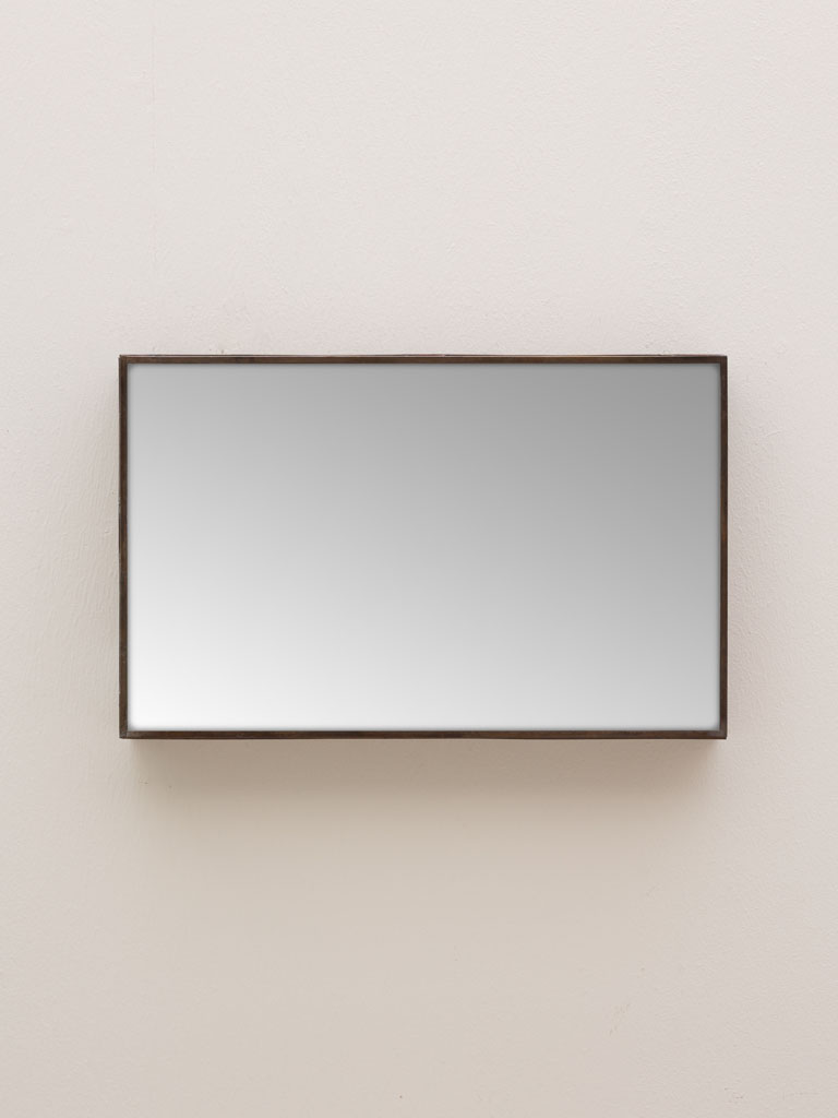 Petit miroir bords martellés - 1