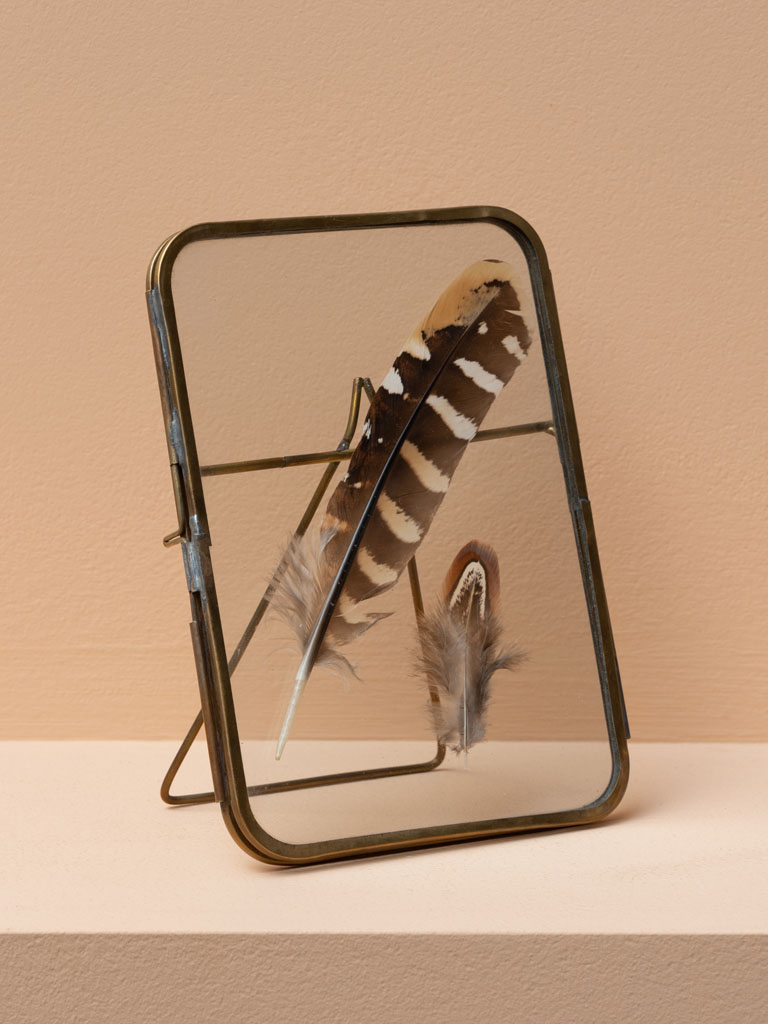Photo frame rounded metal edge - 1