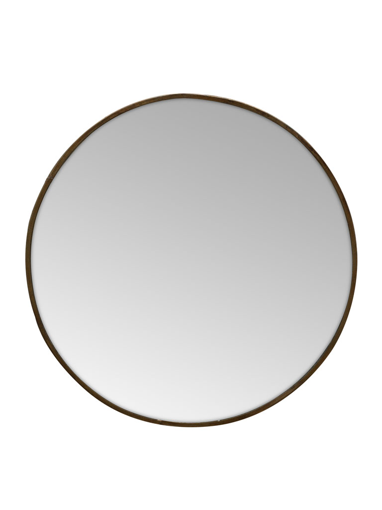 Round mirror hammered edge - 2