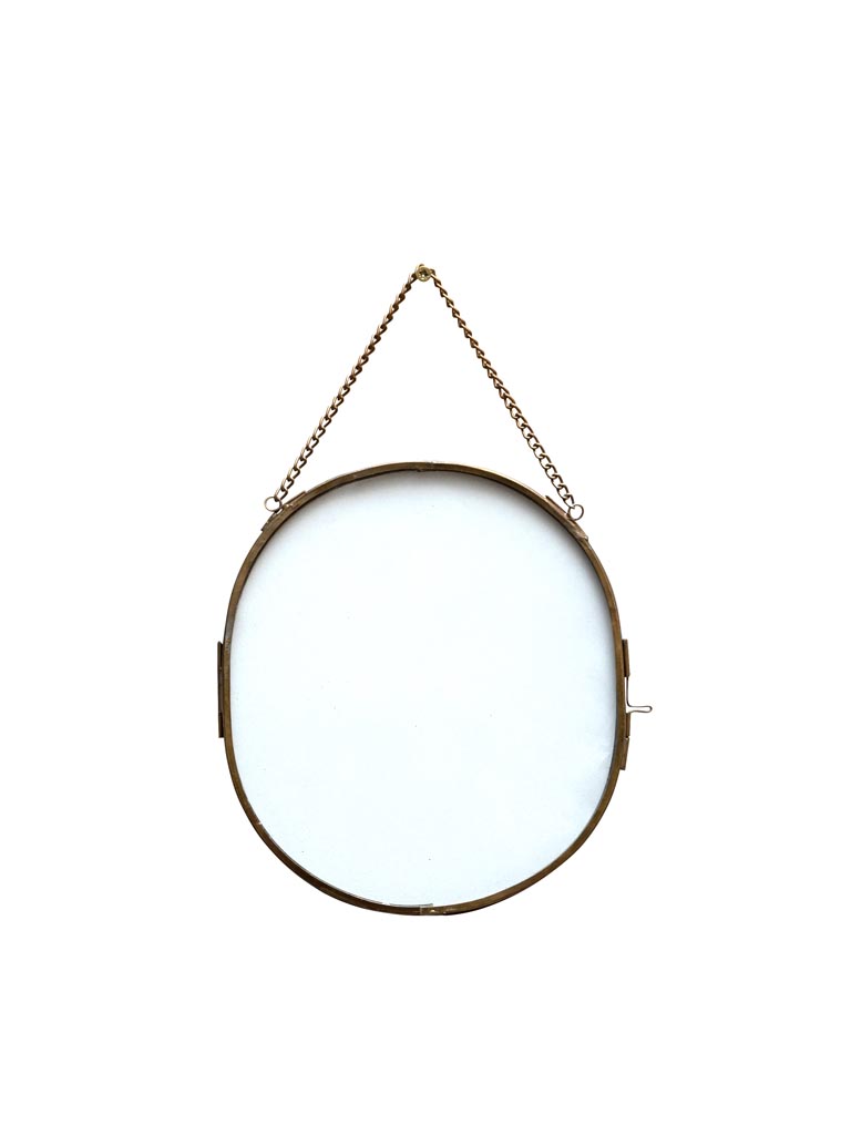 Medium hanging oval photo frame - 2