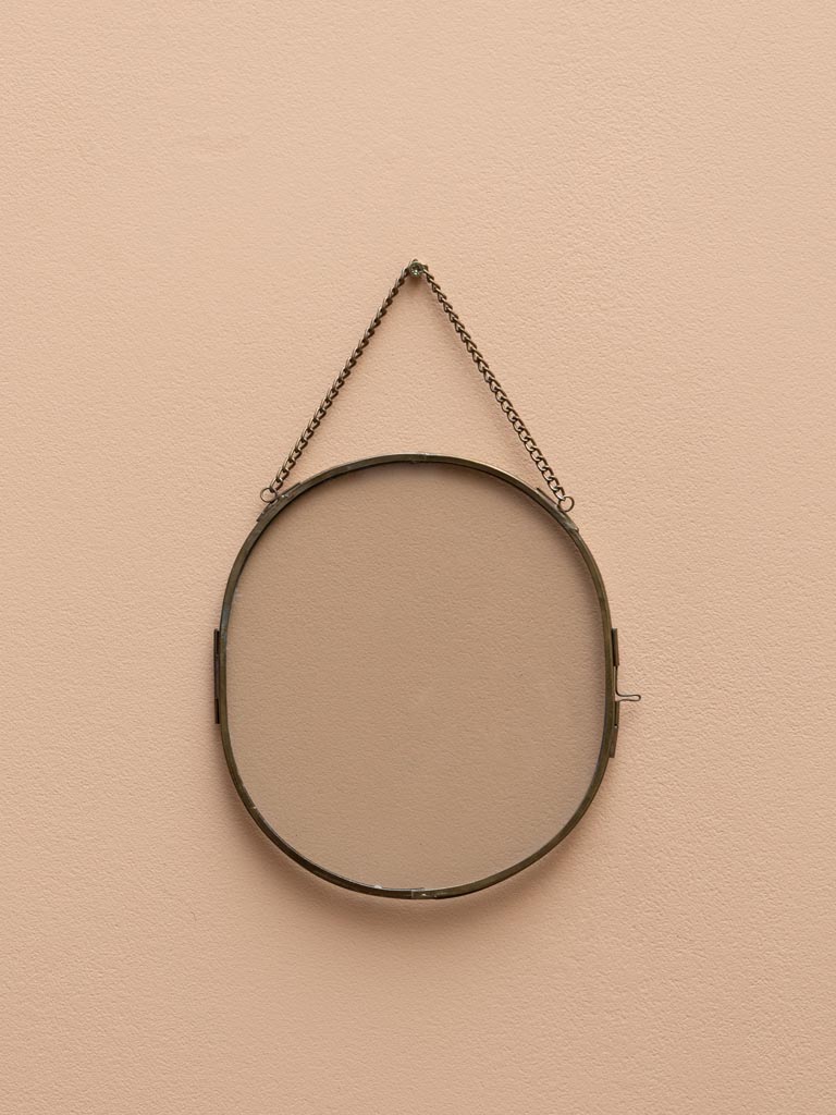 Medium hanging oval photo frame - 3