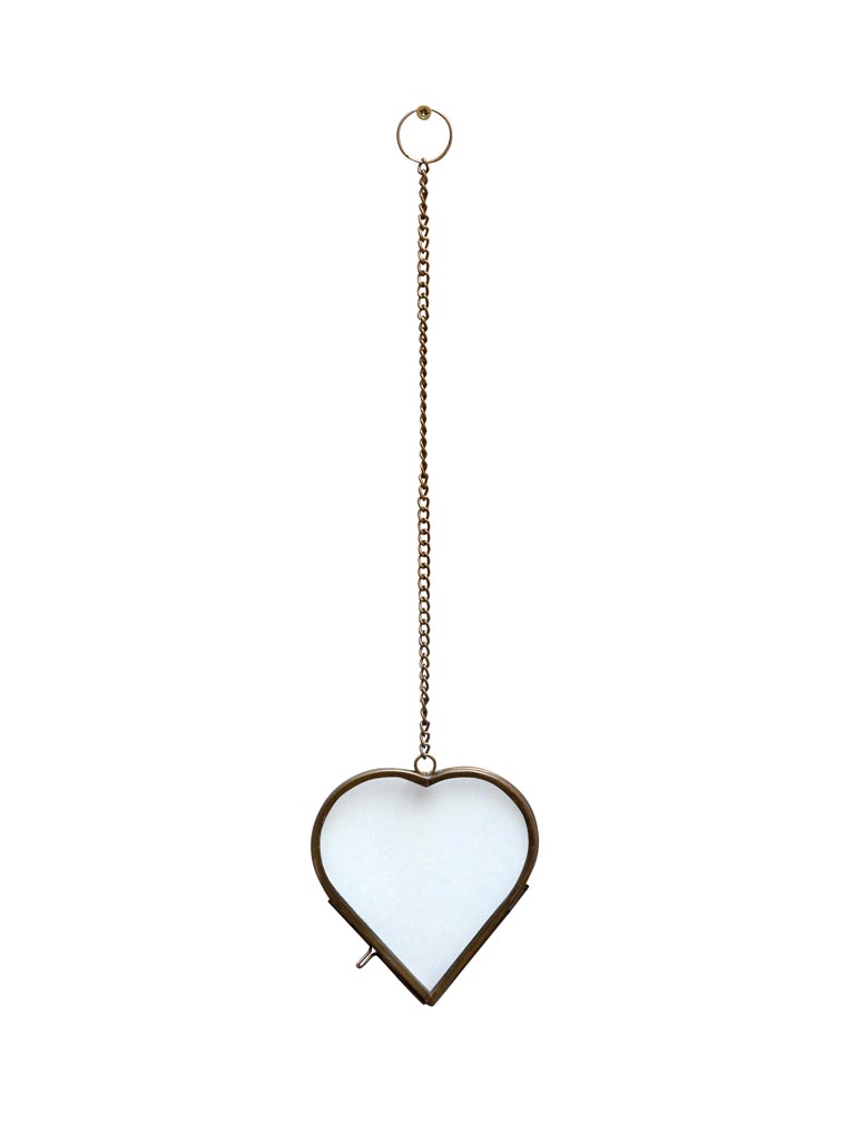 Small hanging heart photo frame - 2