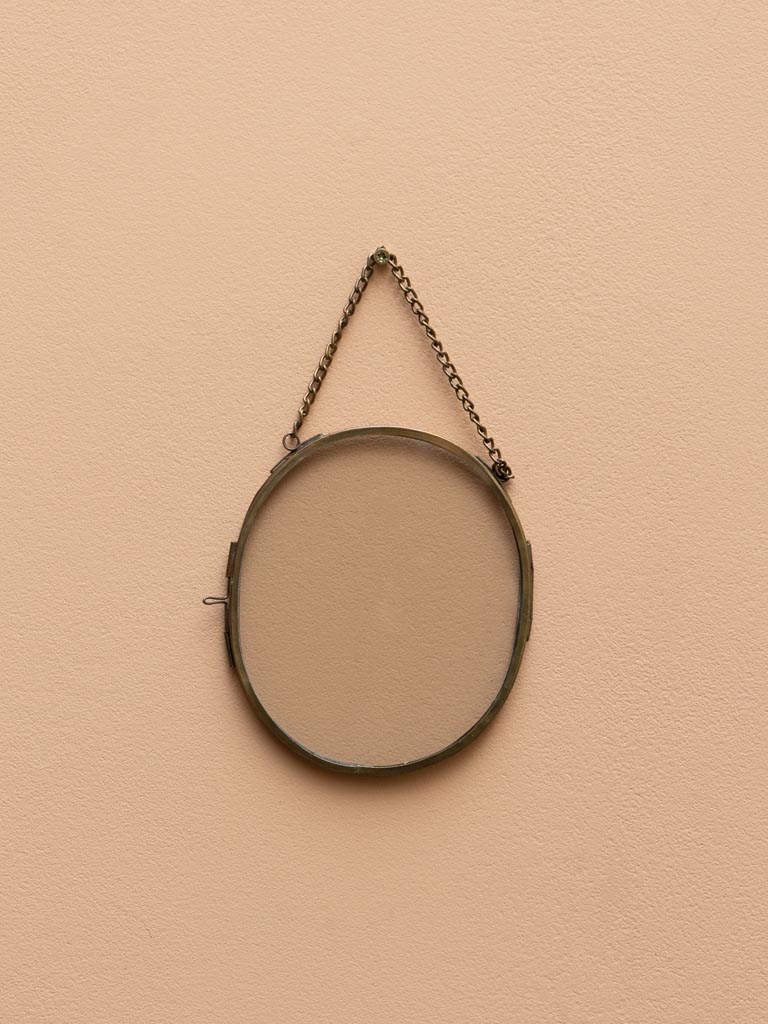 Small hanging oval photo frame - 3