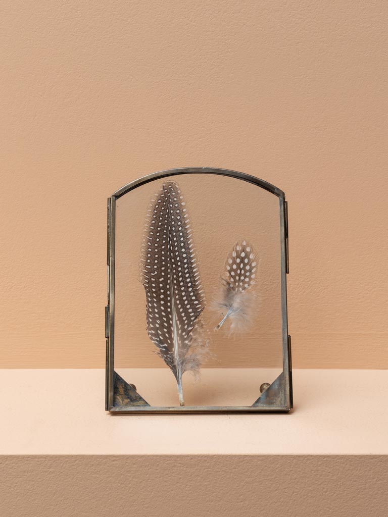 Standing photo frame with rounded top - 3