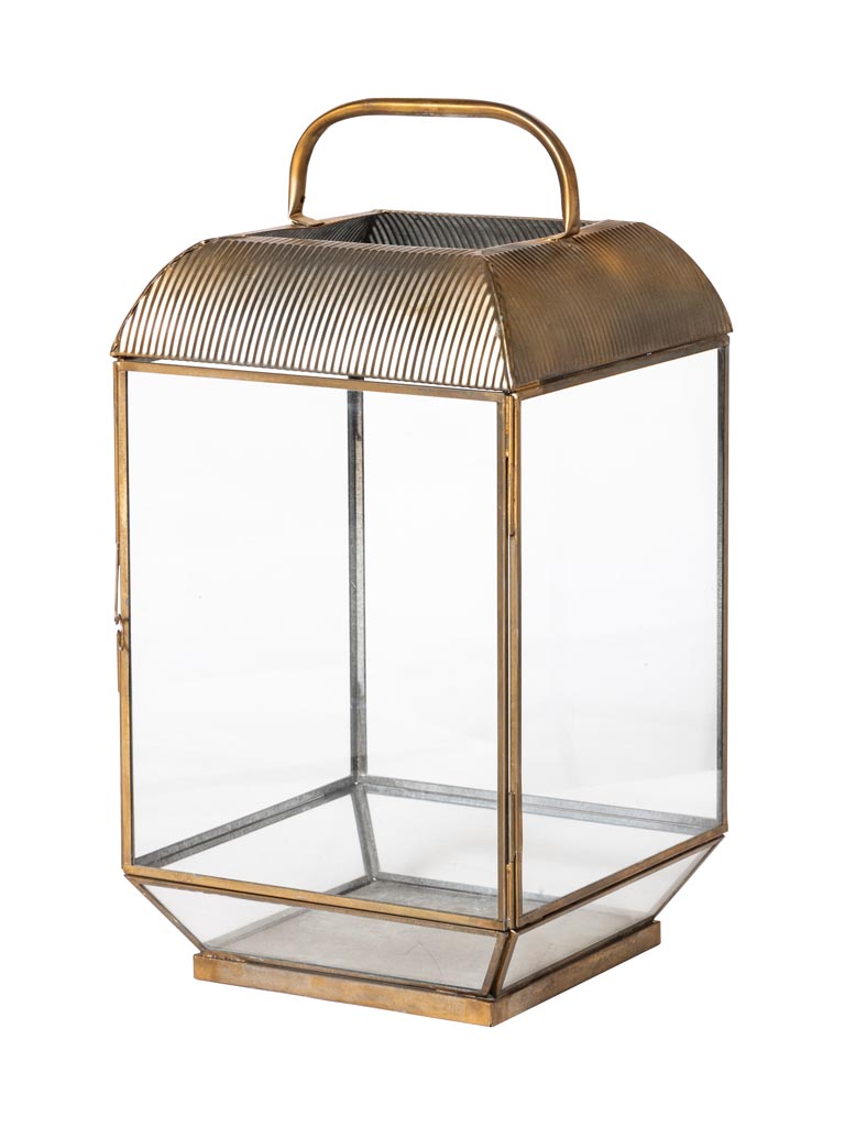 Large lantern brass patina Excelsia - 2