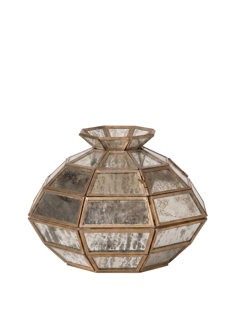 Lanterne boule miroir antique - 2