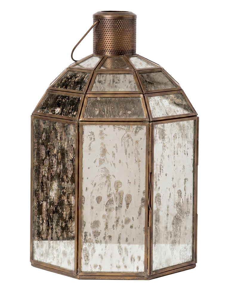 Lanterne type serre miroir antique - 2