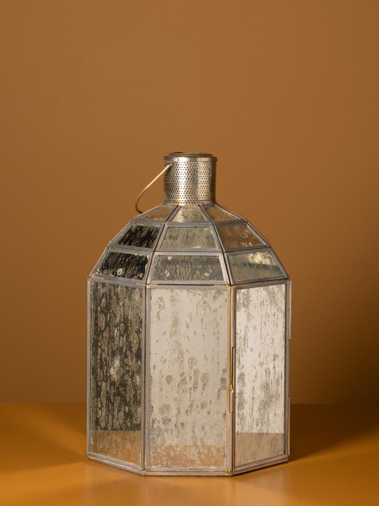 Lanterne type serre miroir antique - 1