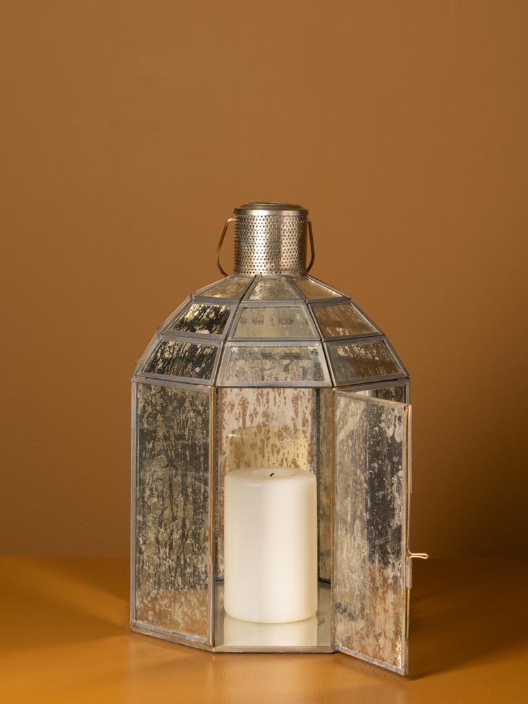 Lanterne type serre miroir antique - 3
