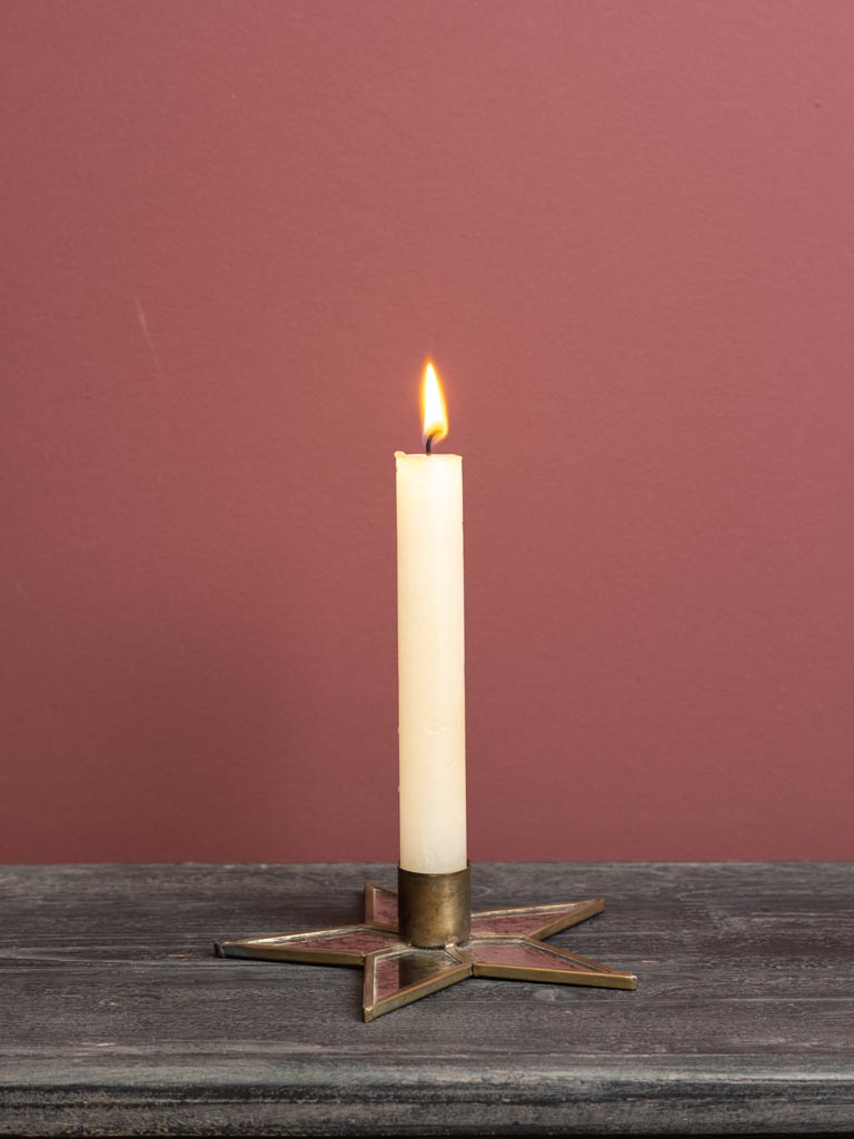 Flat star candlestick - 1