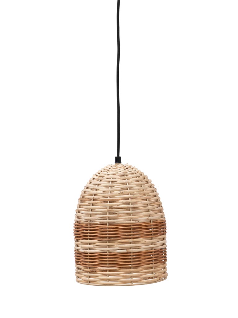 Hanging lamp orange stripes Malo - 2