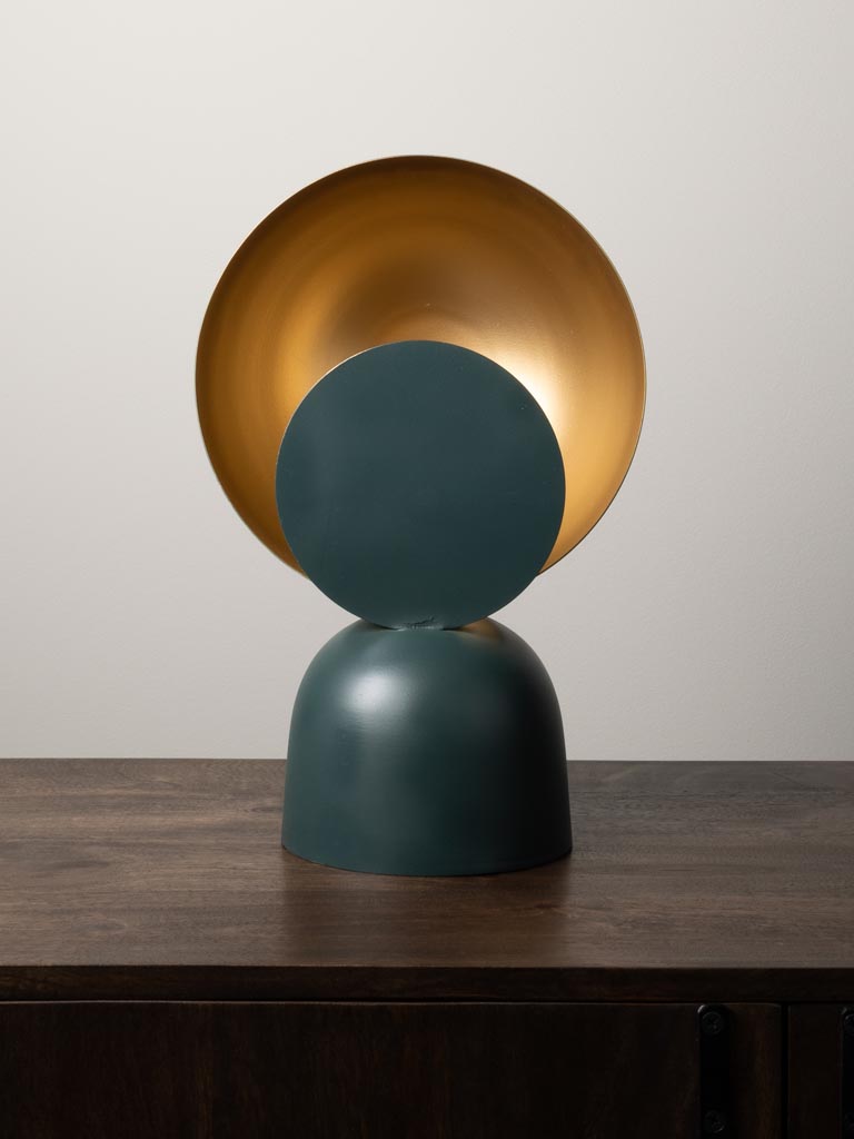 Small green table lamp Hops - 3