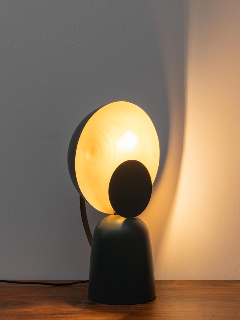 Green table lamp Hops - 5