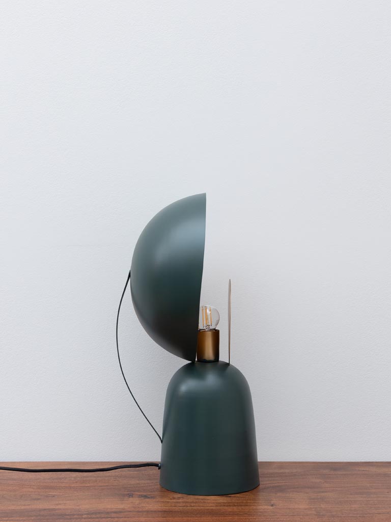 Green table lamp Hops - 4