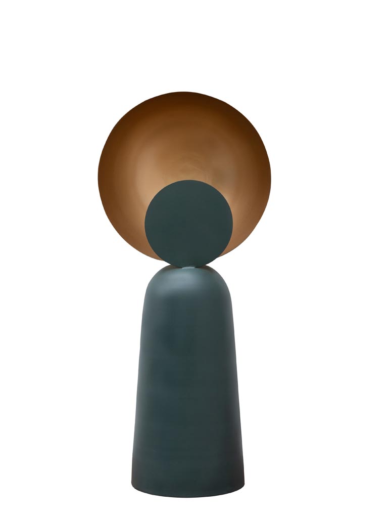 High green table lamp Hops - 2