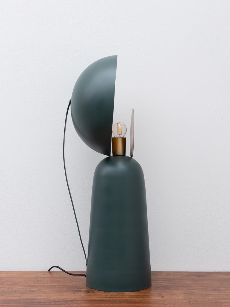 High green table lamp Hops - 4