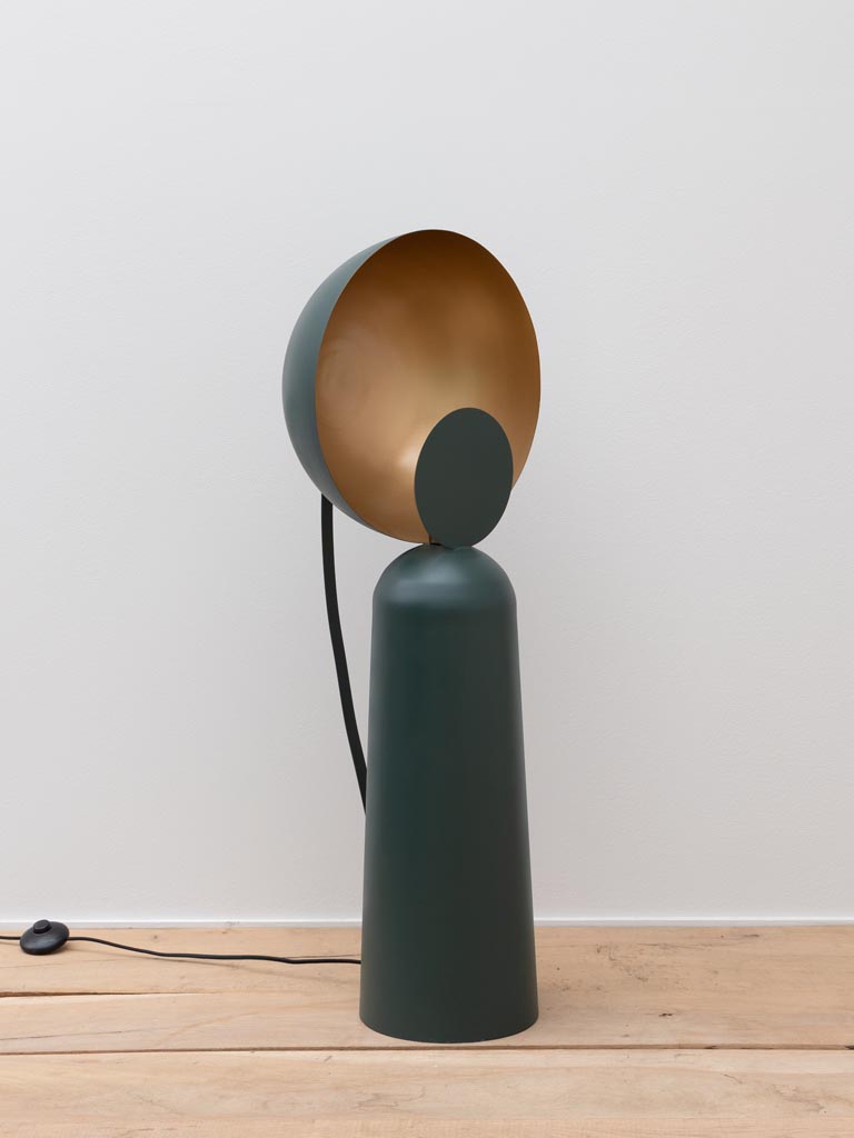 Green floor lamp Hops - 5
