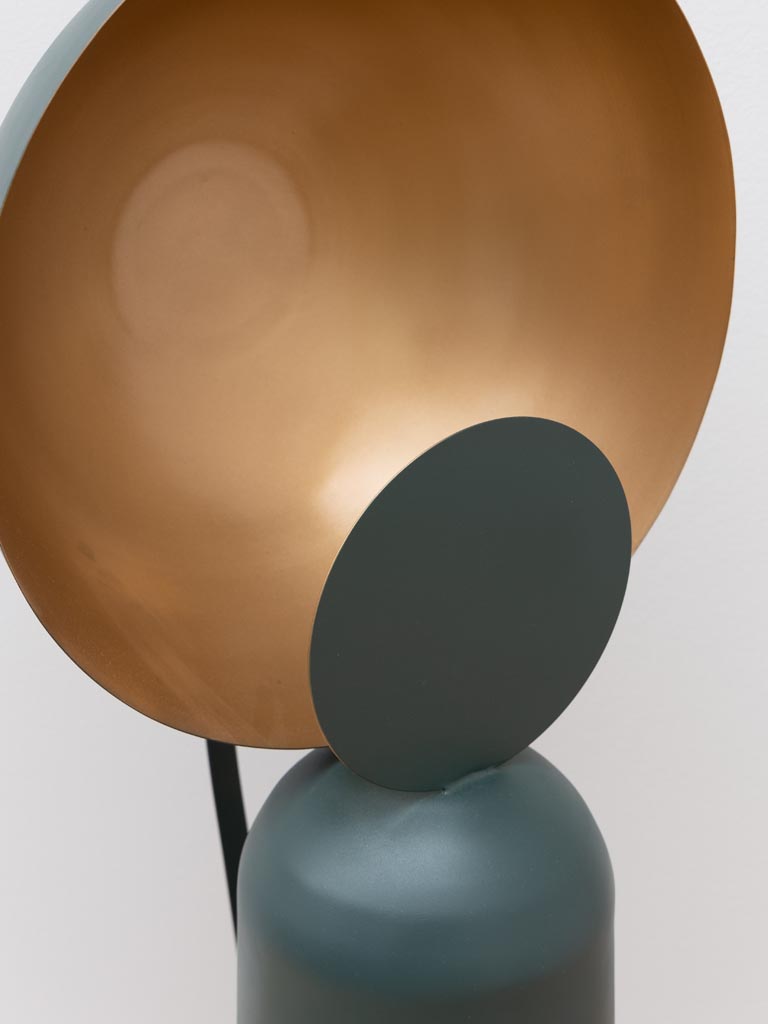 Green floor lamp Hops - 6