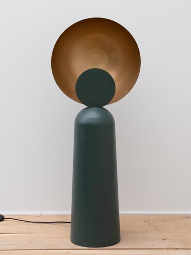 Green floor lamp Hops