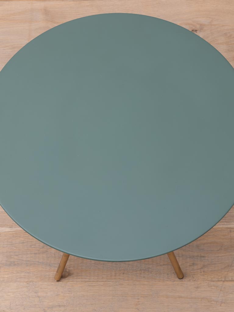 Side table Kufi green top - 2