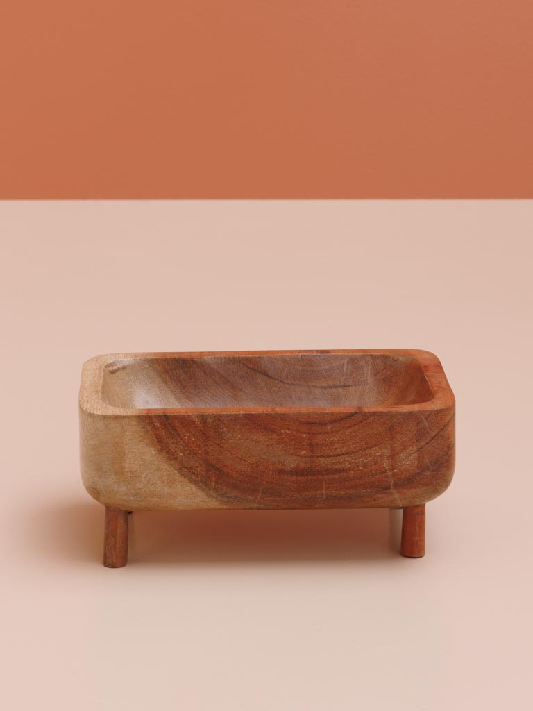 Rectangular wooden bowl Niger - 3