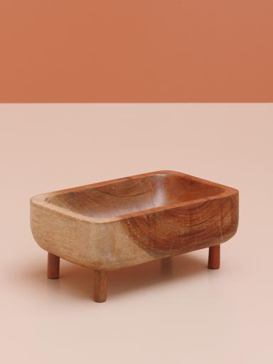 Rectangular wooden bowl Niger