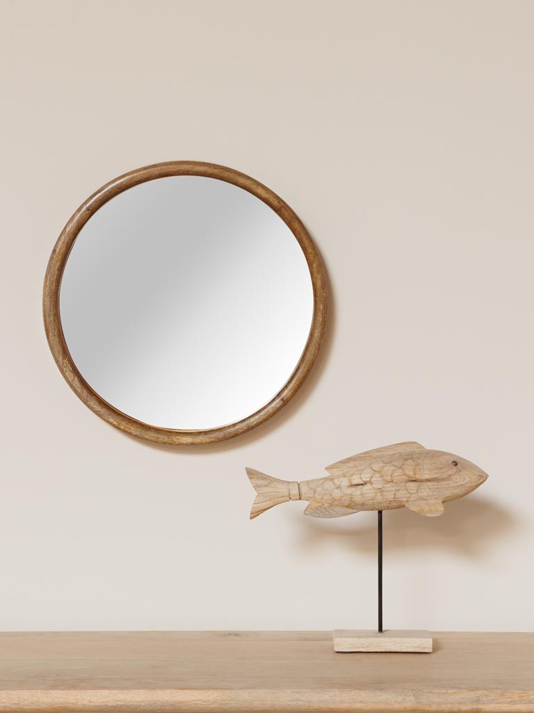 Miroir rond bois Marie - 4