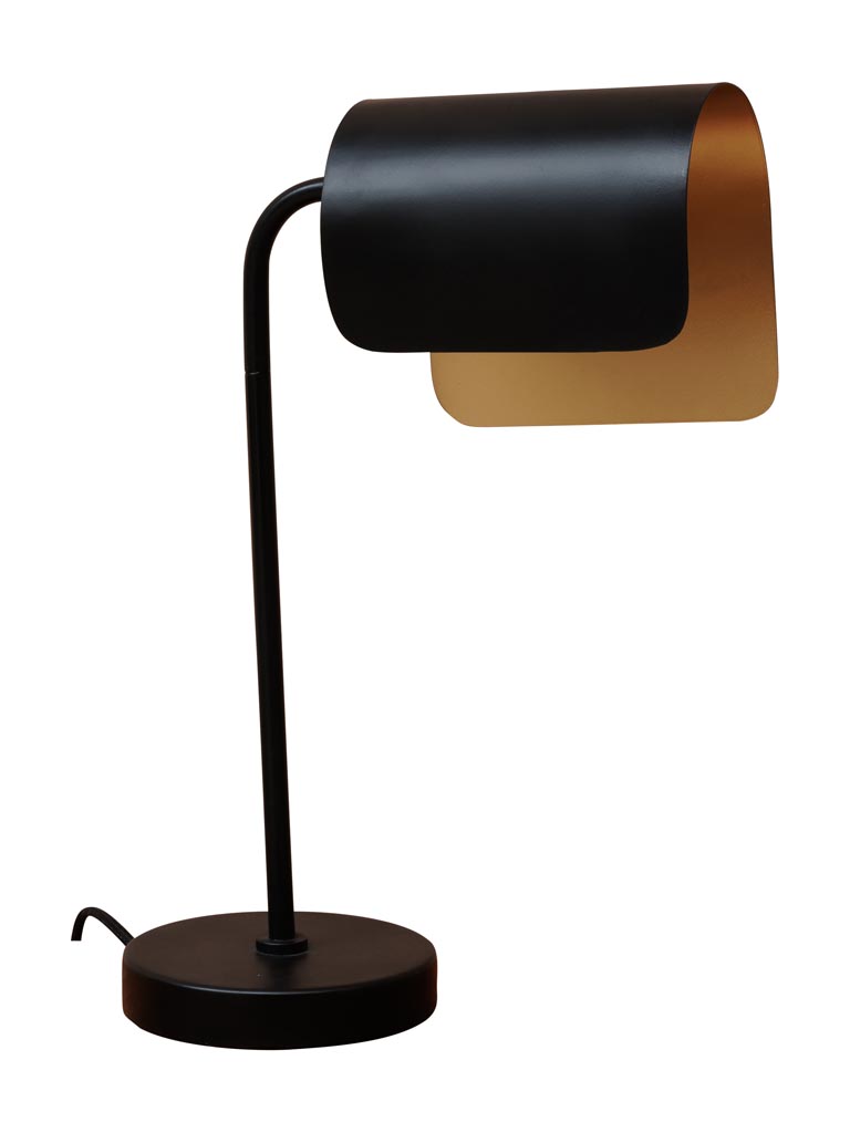 Desk lamp black and gold Inc - 2