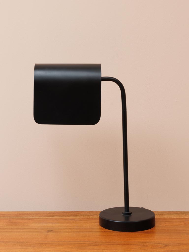 Lampe de bureau noire et or Inc - 3