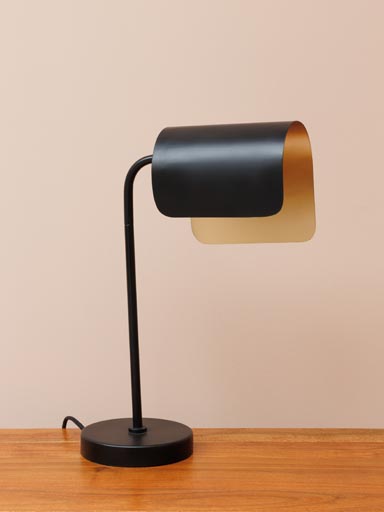 Desk lamp black and gold Inc