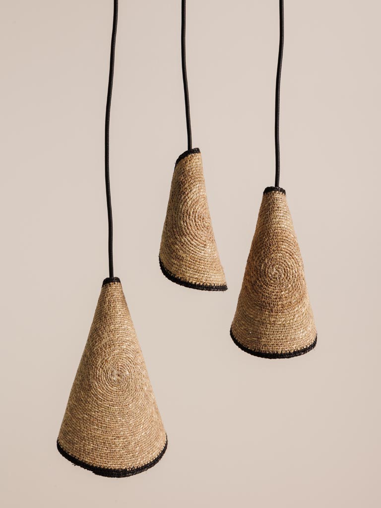 Large hanging lamp Yucatan - 4