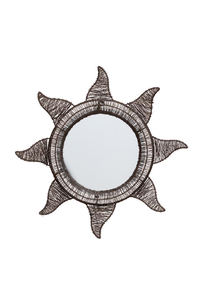 Wall mirror sun - 2