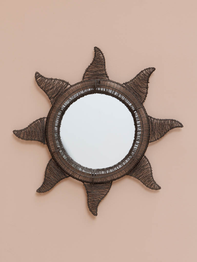 Wall mirror sun - 1
