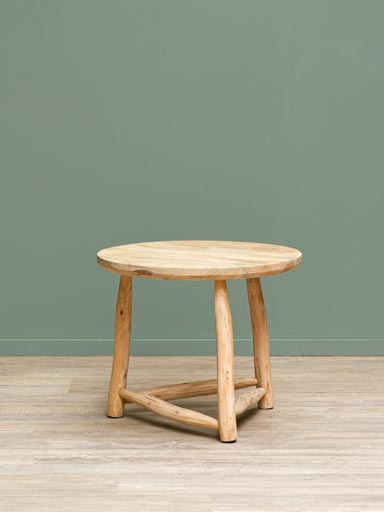 Side table rough wood Archipel