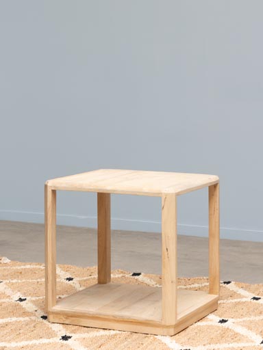 Side table Jill sanded wood