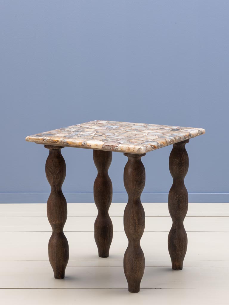 Side table agathe top Chiara - 1