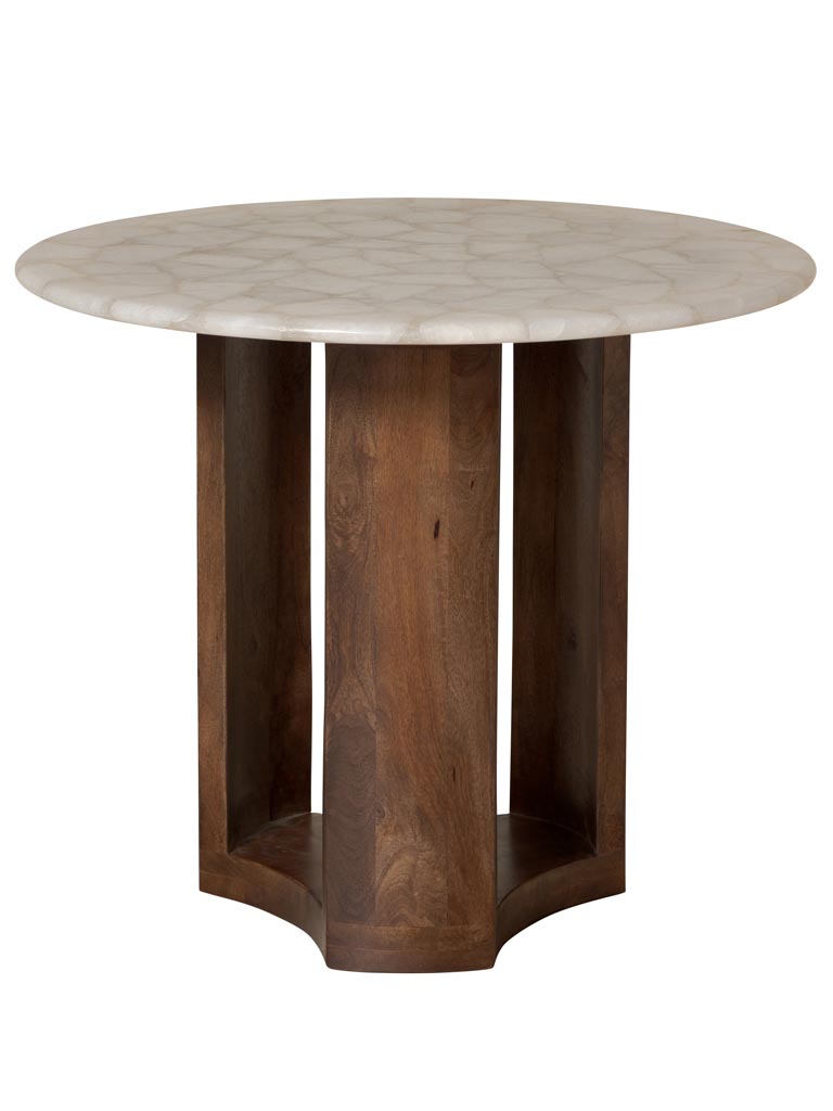 Round dining table Marble Moon - 2